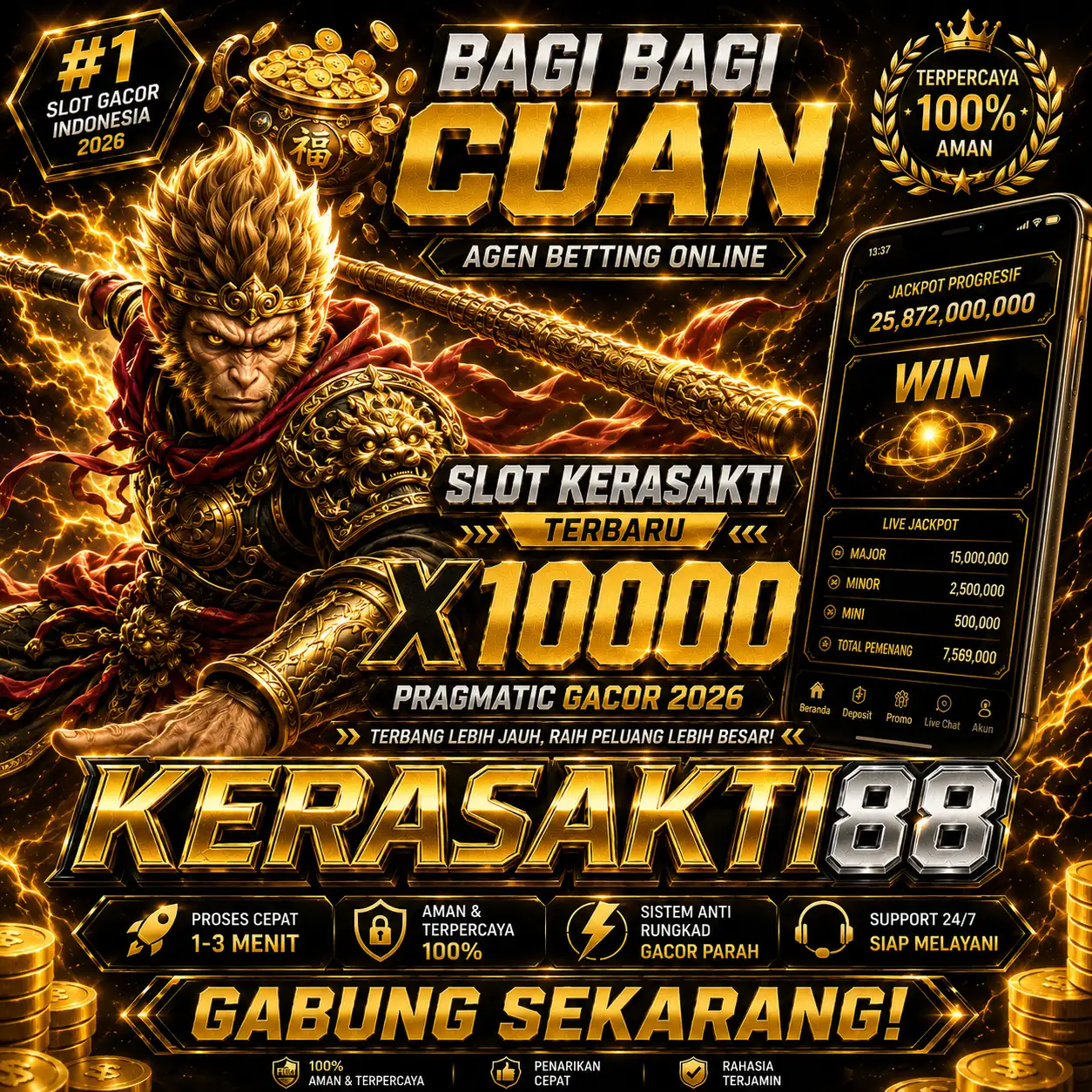 MANTAP77 Banner